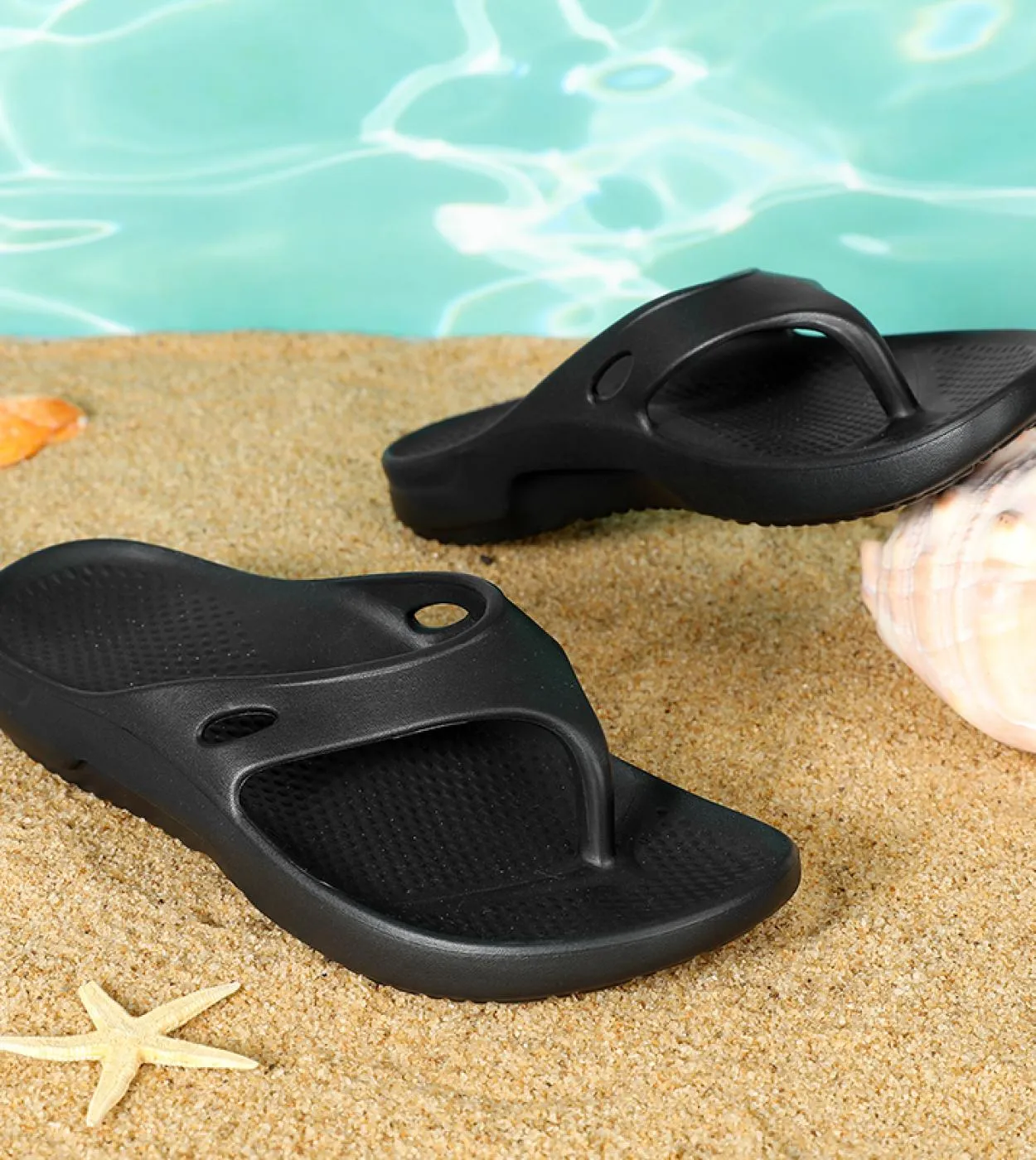 Hot Black Classic Couple Infradito Pantofole da spiaggia traspiranti Uomo Antiscivolo Scivoli leggeri Casual Uomo Outdoor Indoor